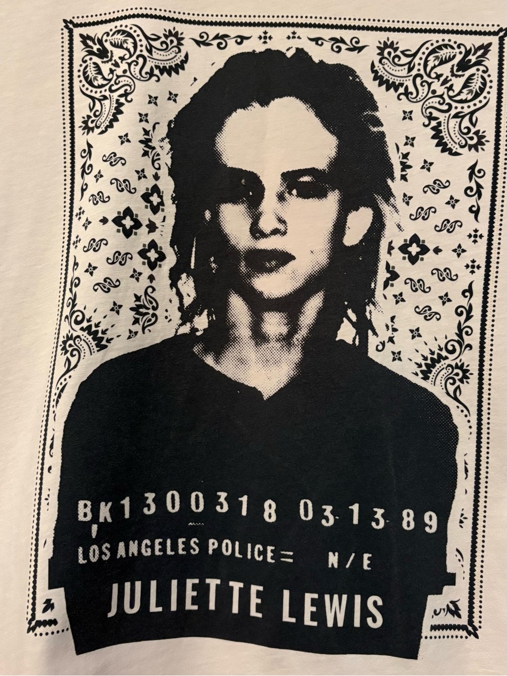 Wildfang x Juliette Lewis Collaboration Crew Tee - Picture 5 of 6
